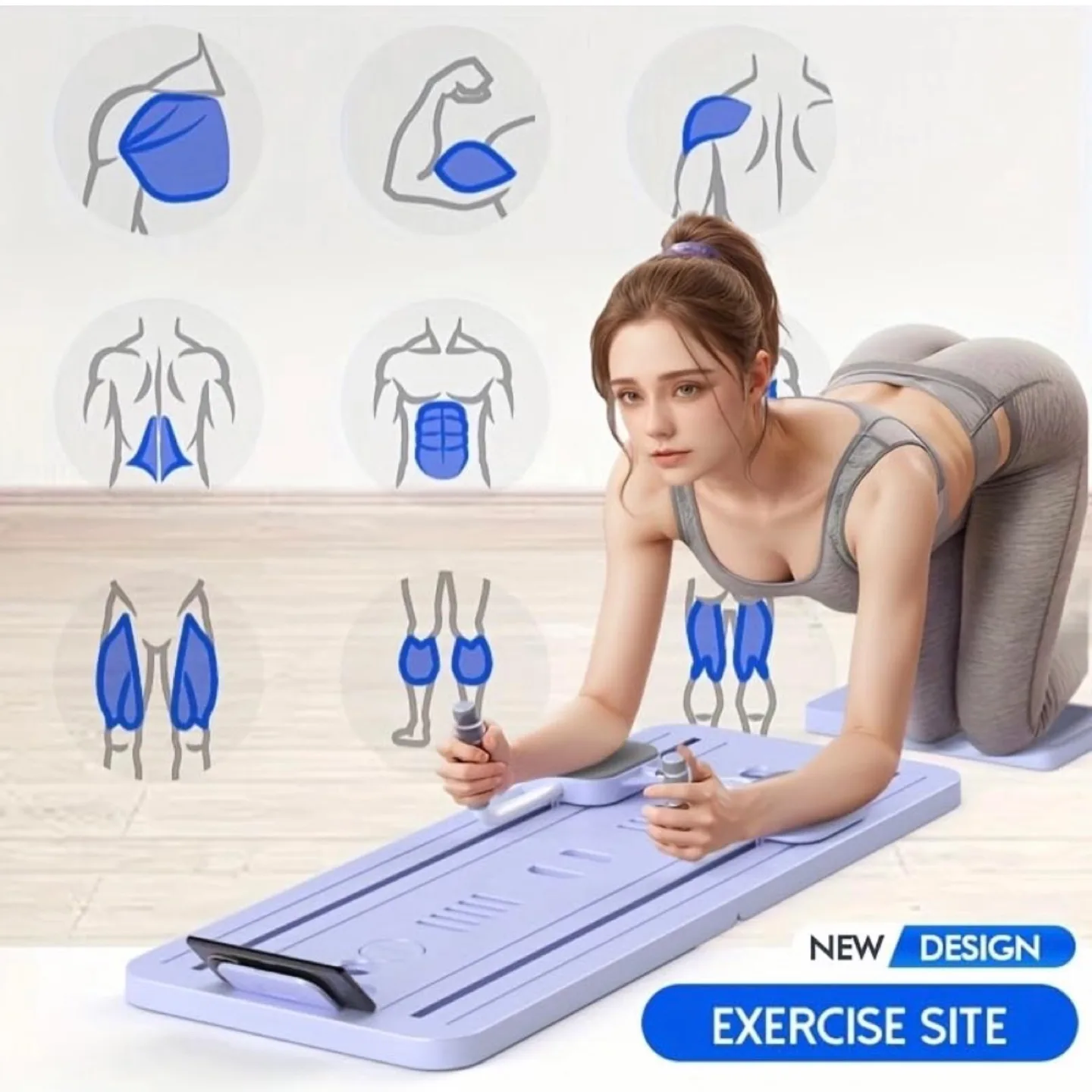 *Brand New* Pilates Board, Pilates Reformer Machine image indicator(3)