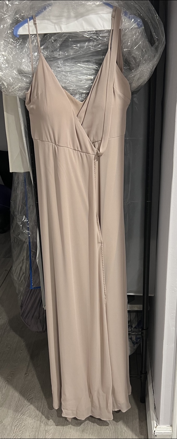 Nude Maxi Dress
