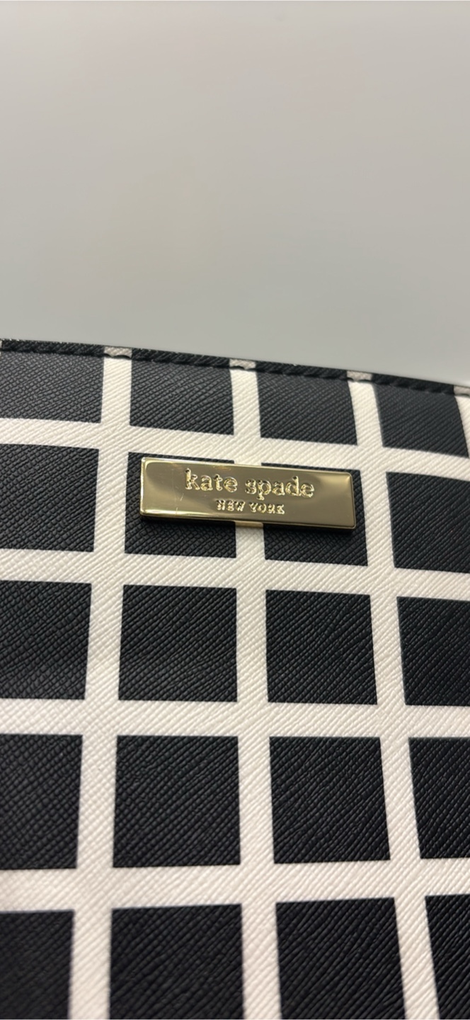 Kate Spade Black & White Tote Bag with Wallet - photo 2
