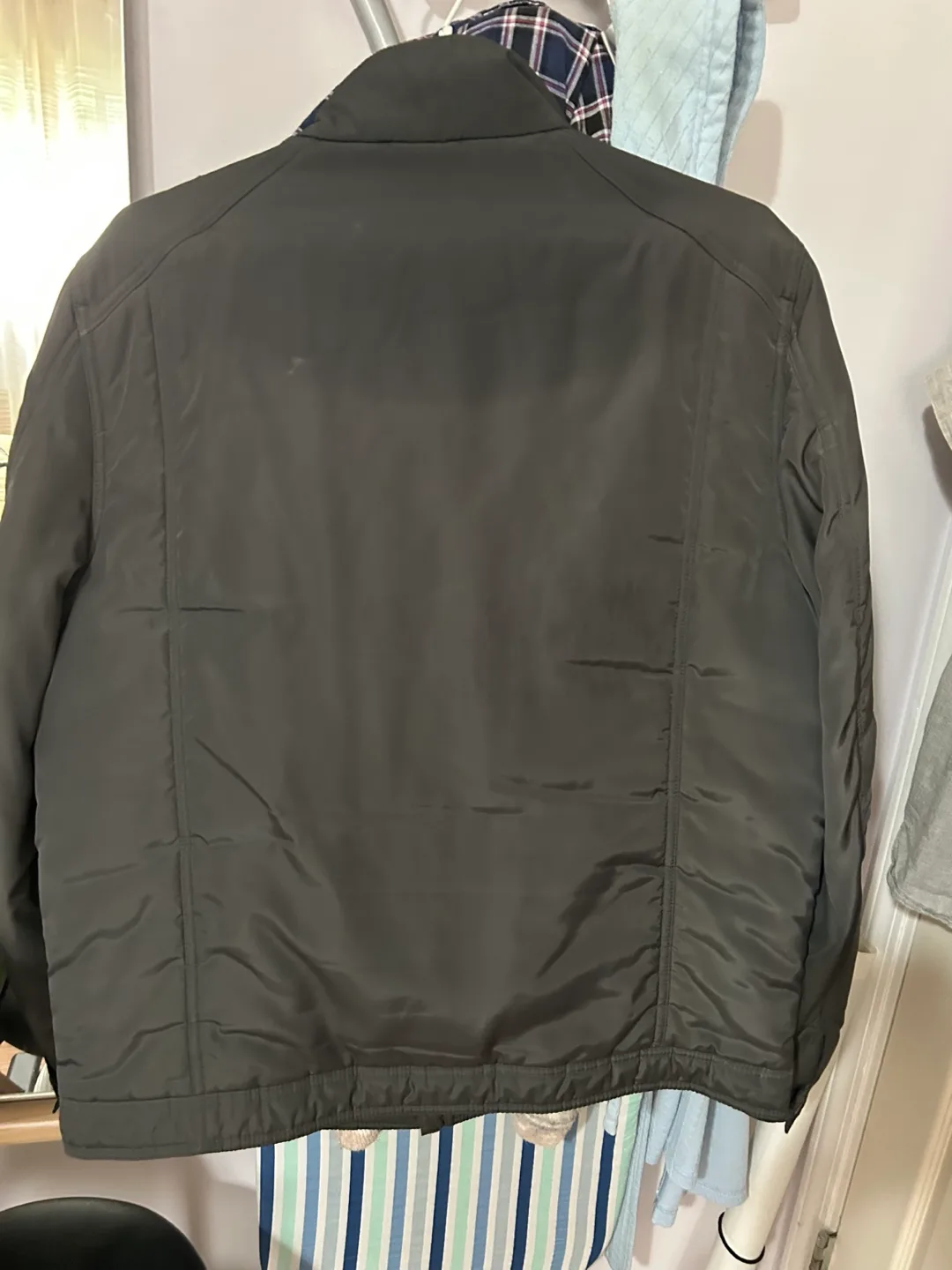 Marcecko Cut & Sew Black Jacket, Size L image indicator(4)