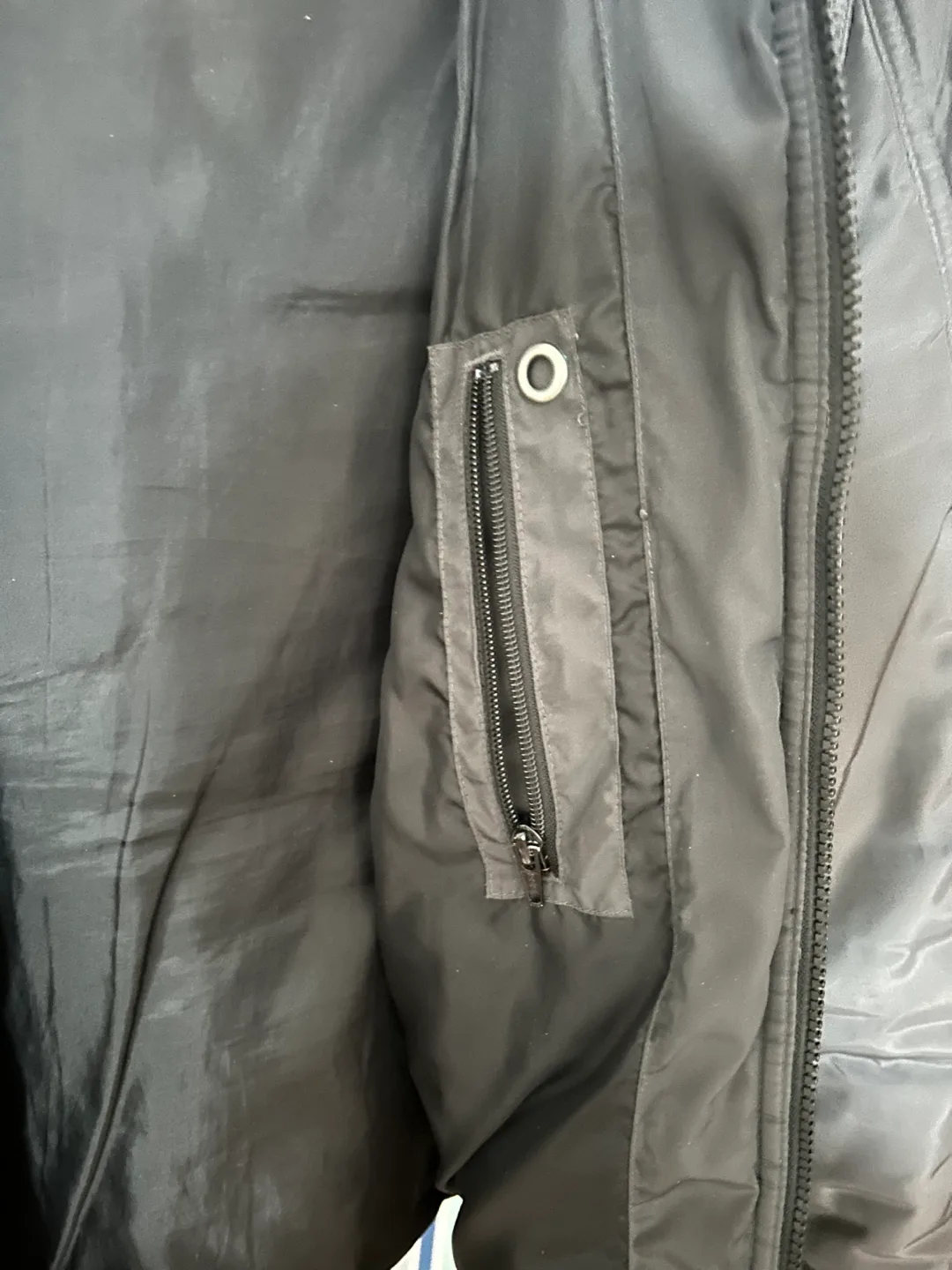 Marcecko Cut & Sew Black Jacket, Size L image indicator(3)