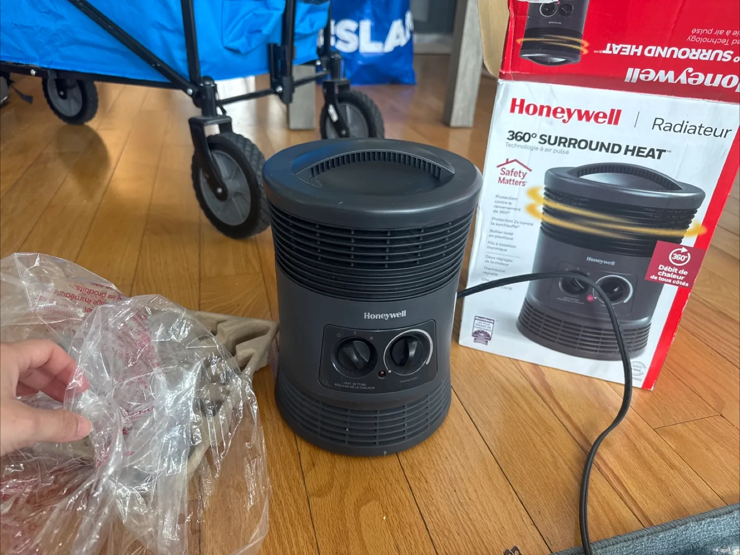 Honeywell 360° Surround Heat Radiator thumbnail