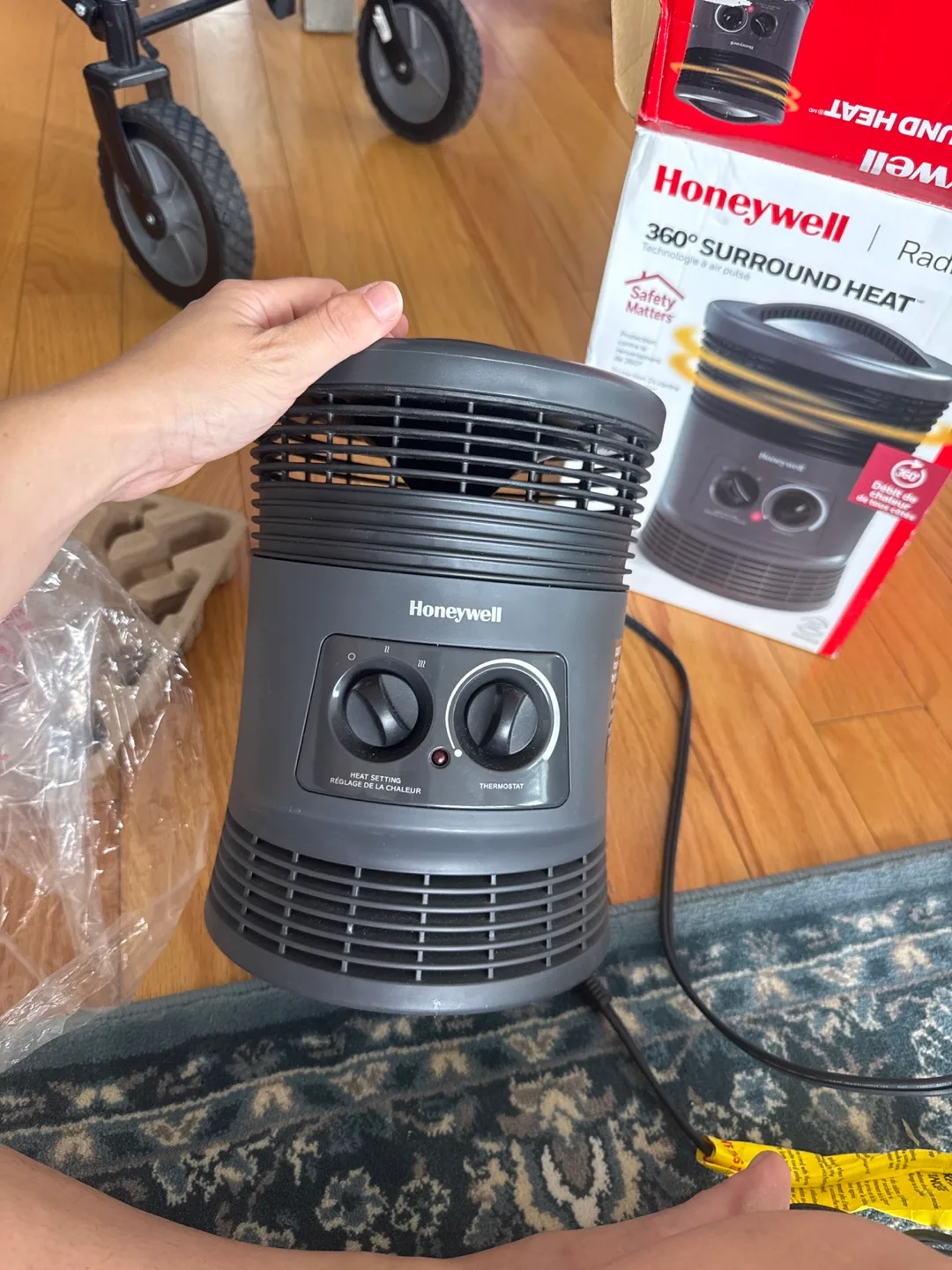 Honeywell 360° Surround Heat Radiator image indicator(2)