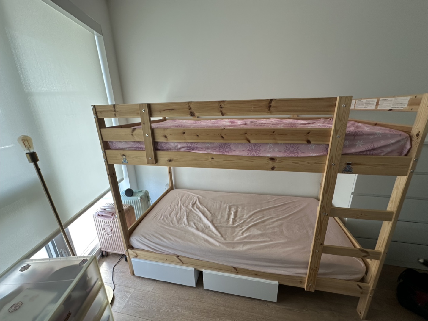 IKEA MYDAL Twin  Bunk Bed Frame with two Mattress - photo 2