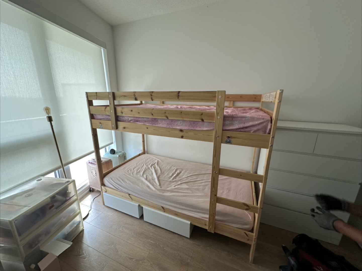 IKEA MYDAL Twin  Bunk Bed Frame with two Mattress - photo 3