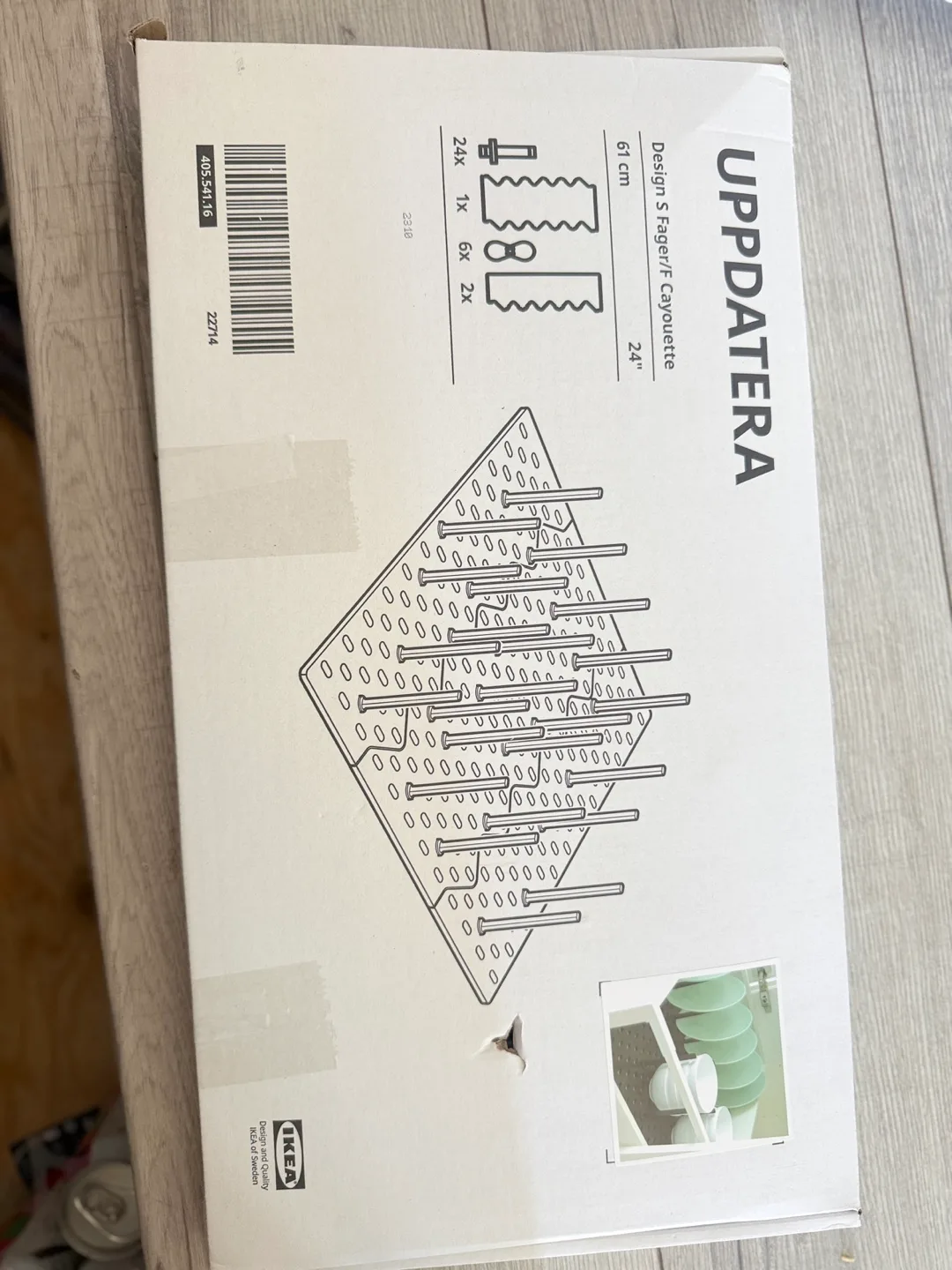 IKEA UPPDATERA Dish Drying Rack - New in Box! thumbnail