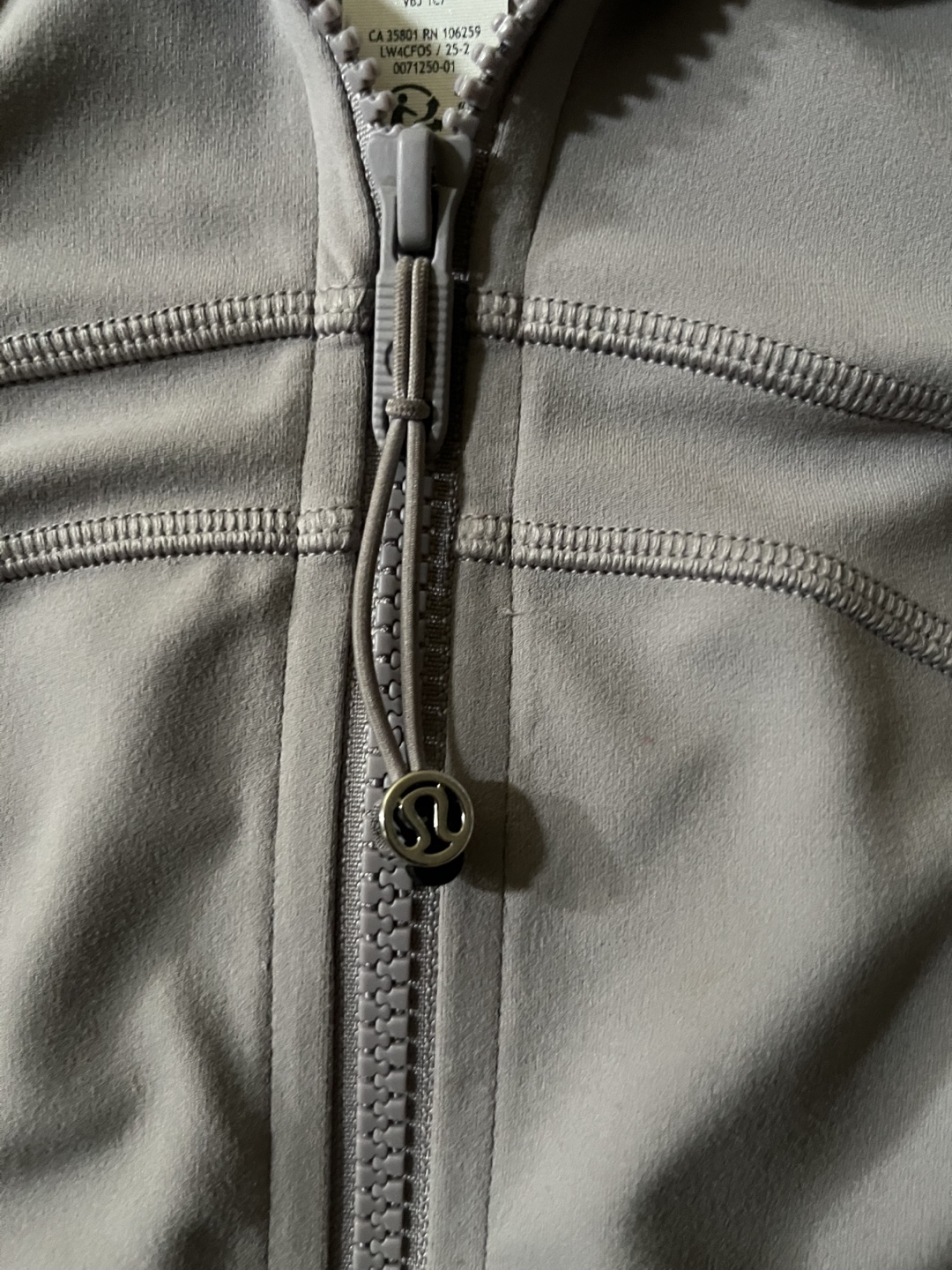 Luluemon Define Jacket - Mauve Grey (Size 4) - photo 5