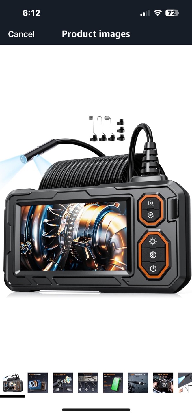 Industrial Endoscope - Like New!