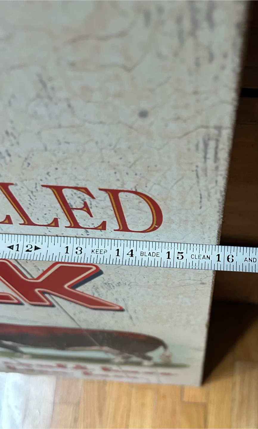 $10  Retro sign bar cow milk beer 16x28 in Donlands O'Connor image indicator(2)