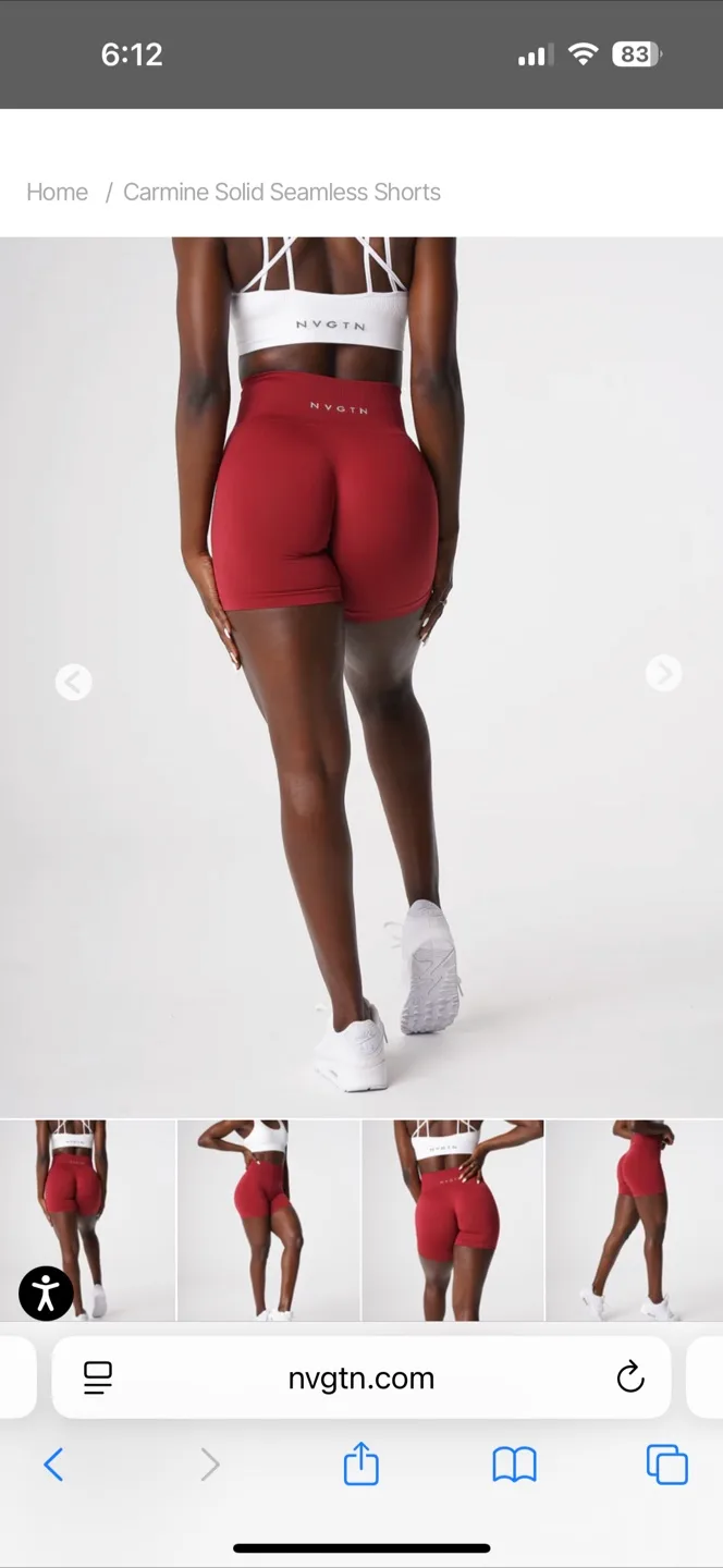 NVGTN Pro Seamless Shorts (S) image indicator(5)