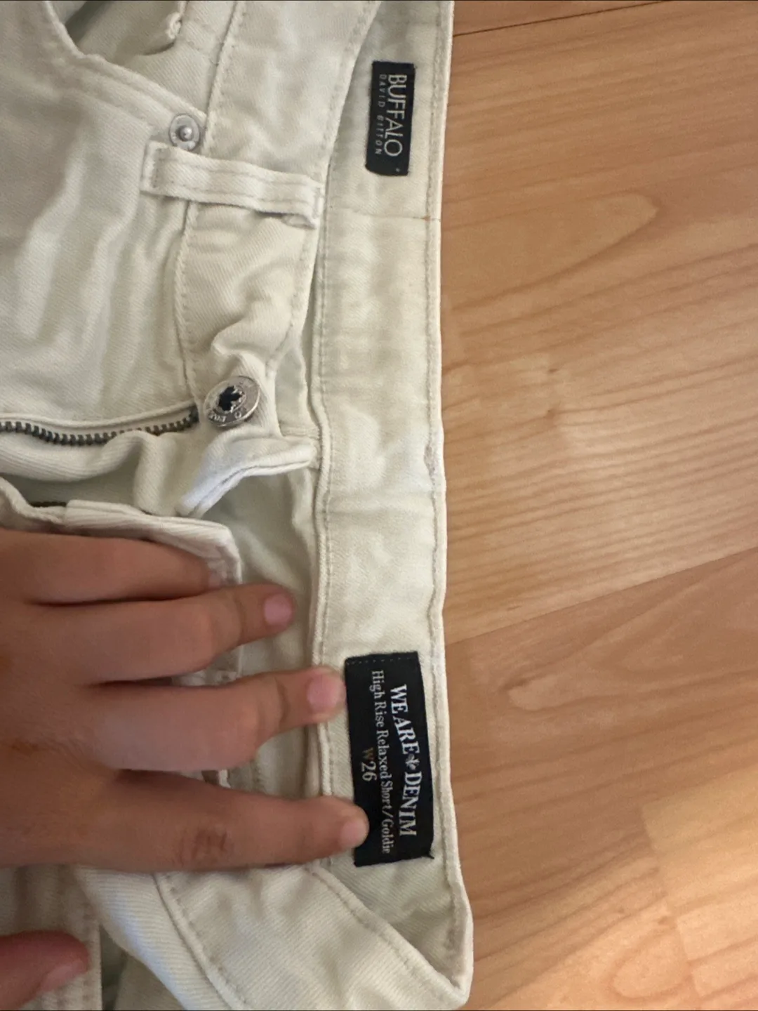 Buffalo David Bitton High Rise Relaxed Shorts - Size 26 image indicator(2)