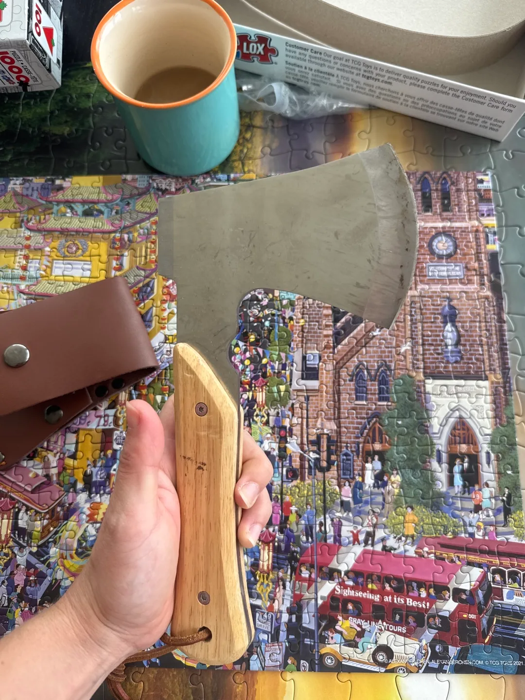 Woods Axe with Sheath image indicator(3)