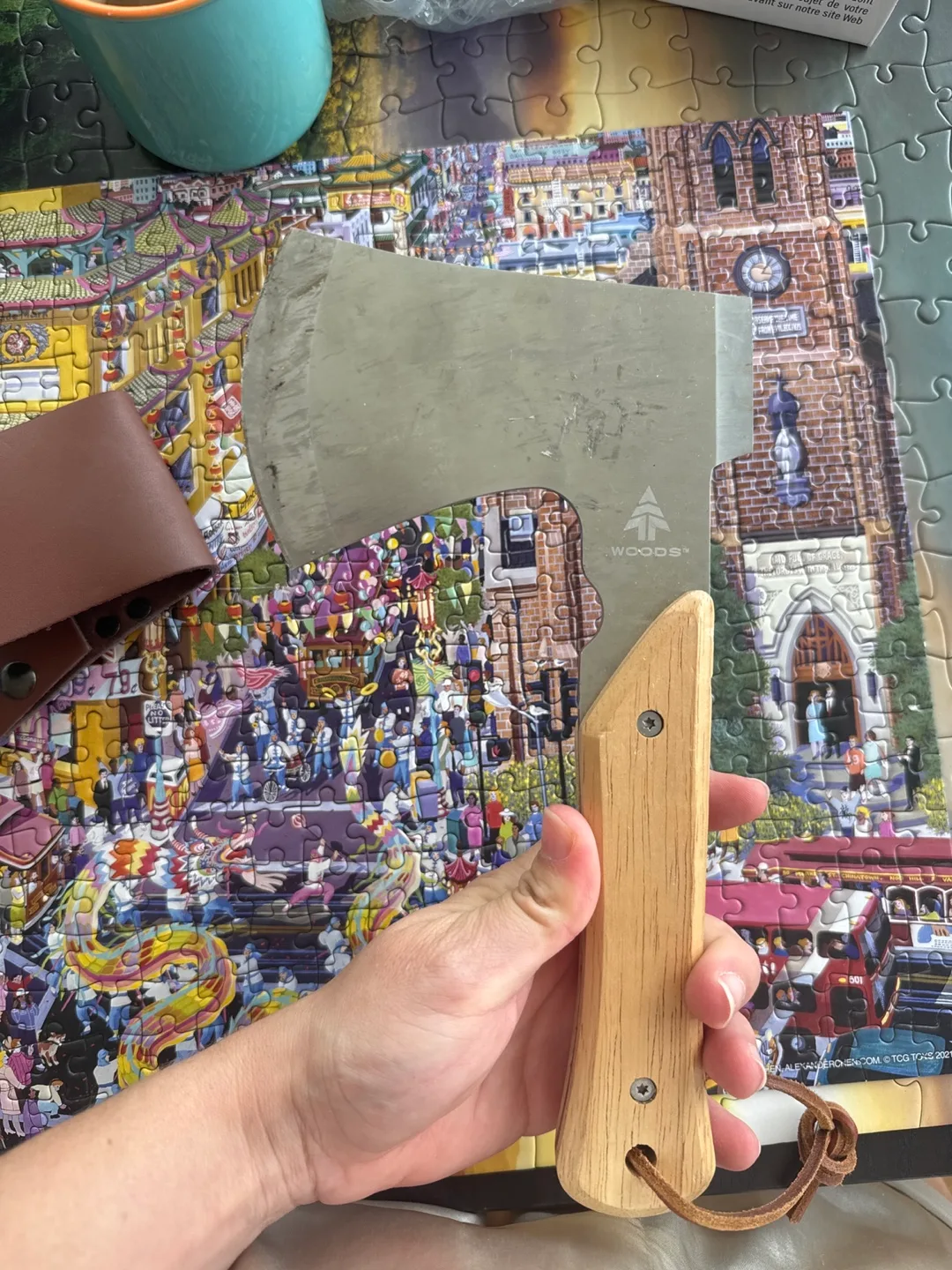 Woods Axe with Sheath image indicator(2)