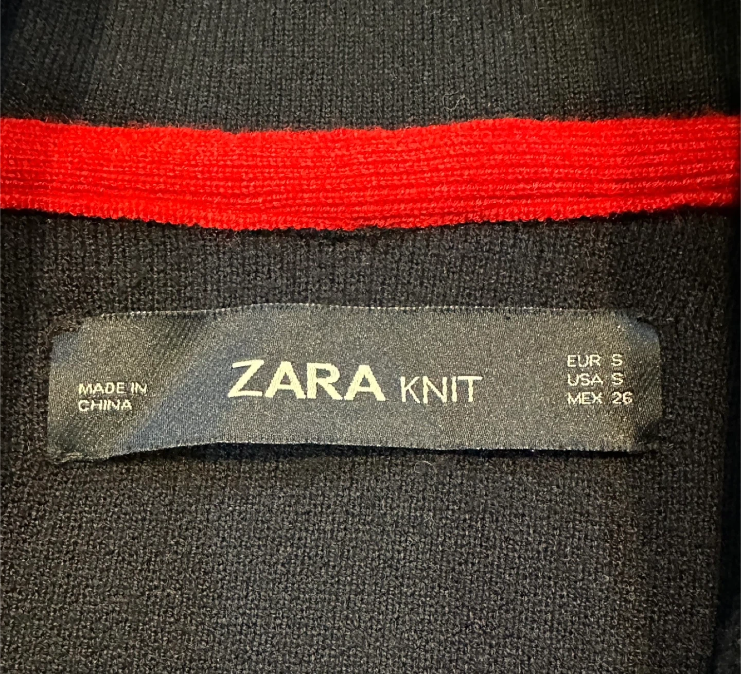 Zara Knit Coat - Size Small - photo 3