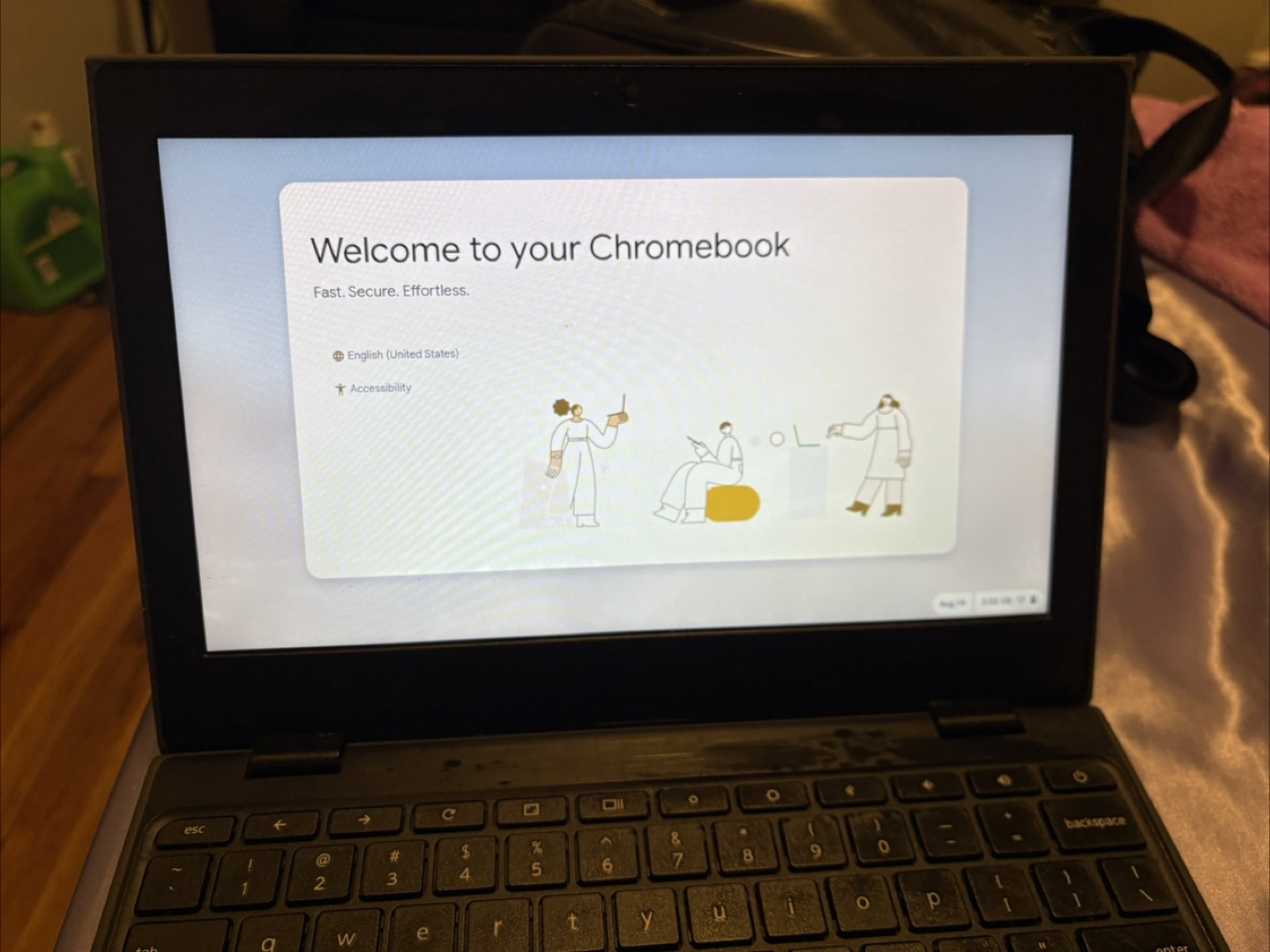 Lenovo Chromebook with Jordan Sticker - photo 5