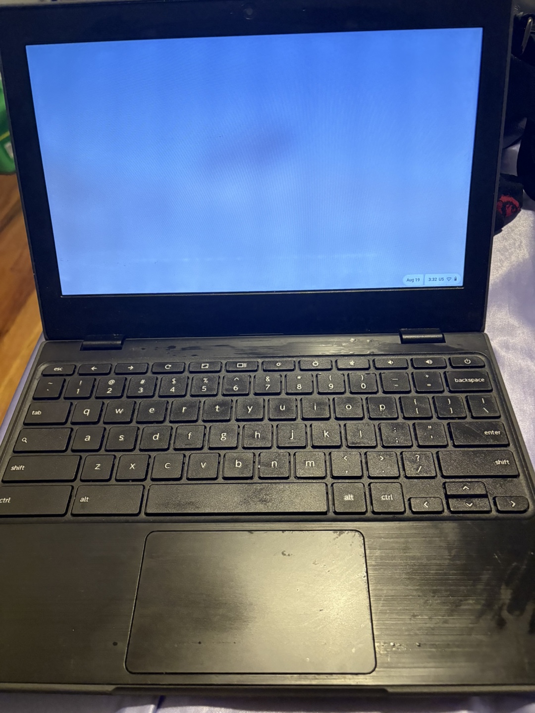 Lenovo Chromebook with Jordan Sticker