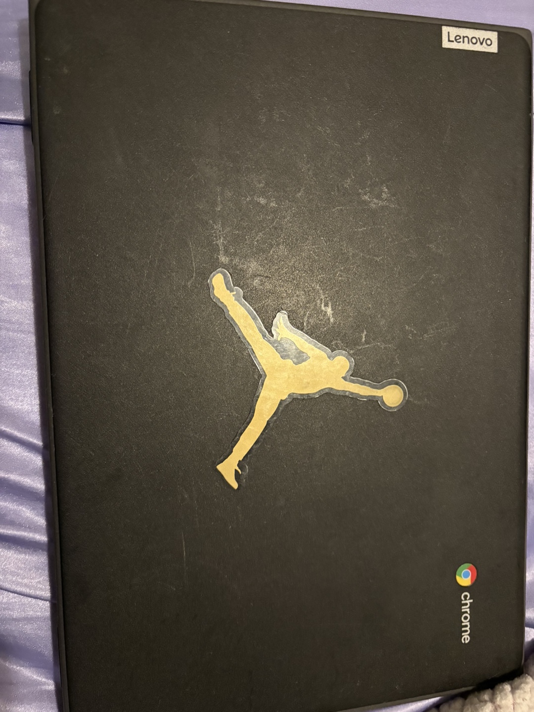 Lenovo Chromebook with Jordan Sticker - photo 2