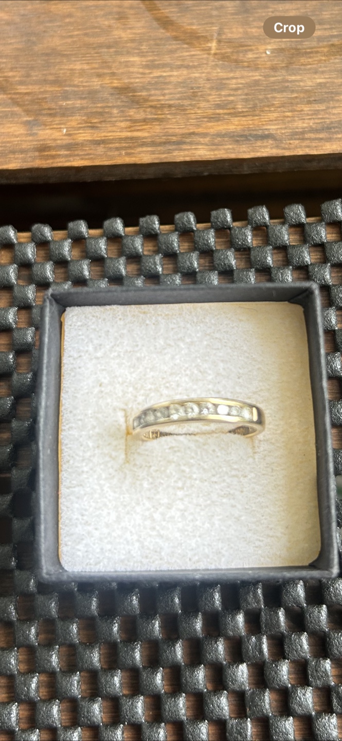14k solid Gold Ring with Stones - photo 2