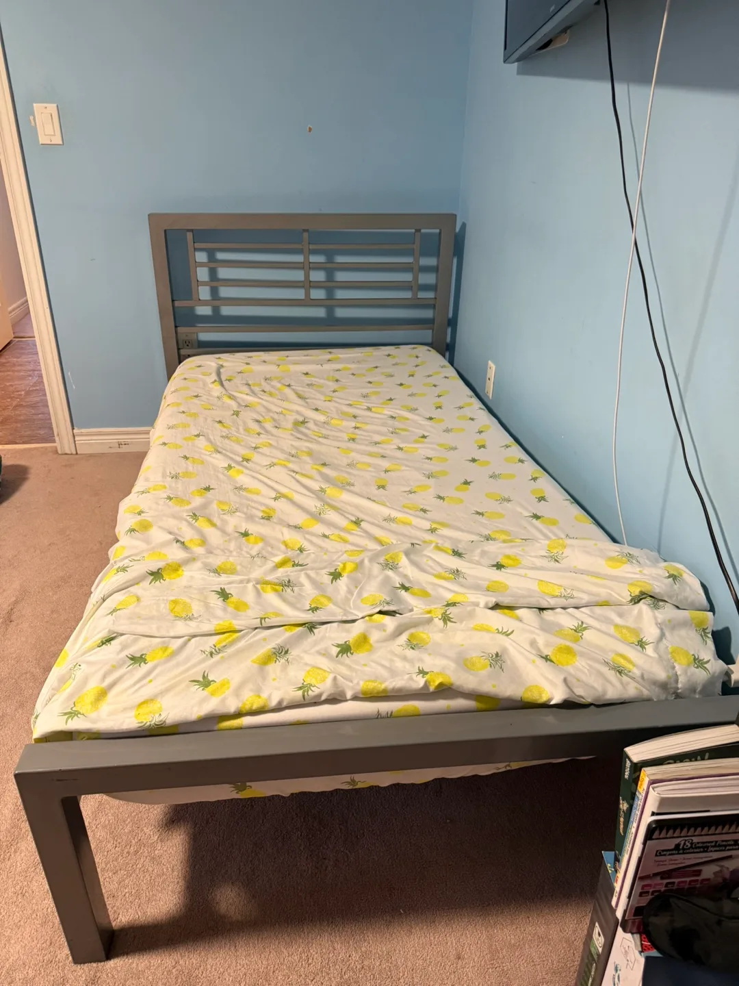 Twin Bed Frame - Grey image indicator(2)