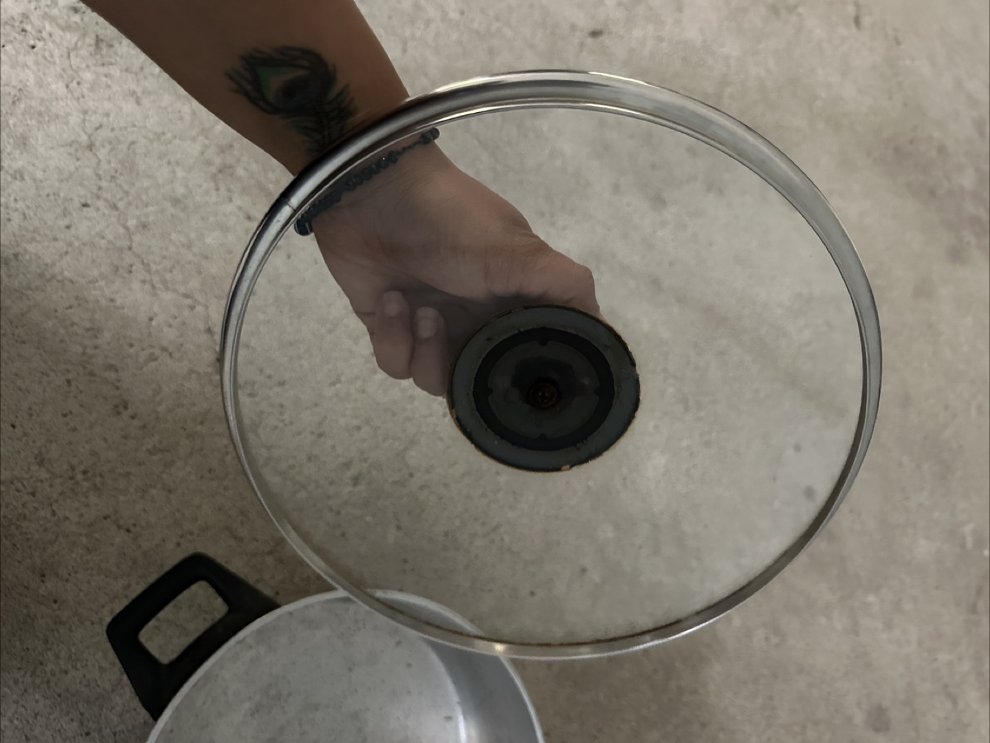 Used Pot with Lid - photo 2