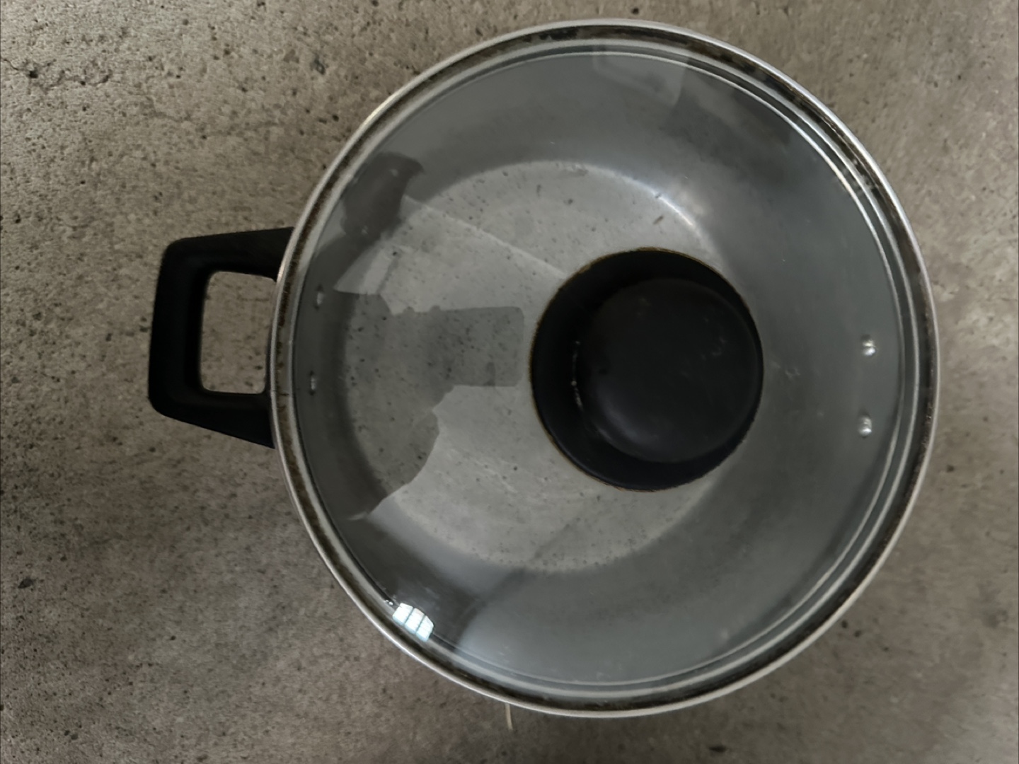 Used Pot with Lid