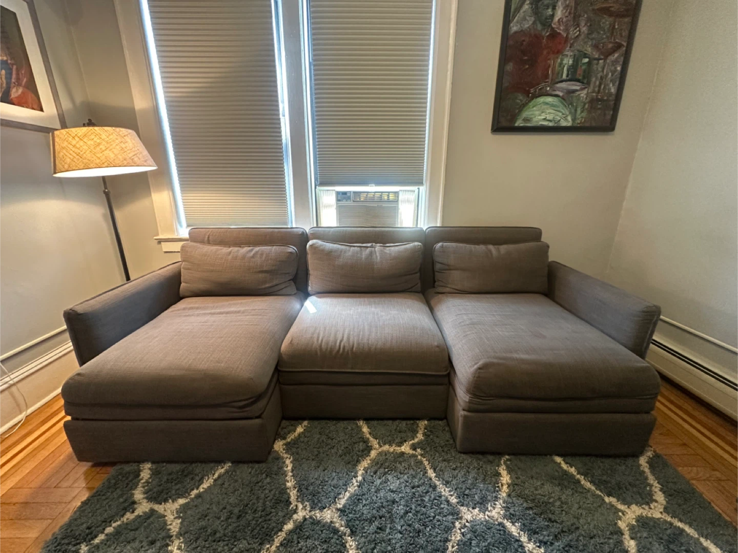 IKEA Vallentuna 3-Seat Modular Sofa - Dark Gray