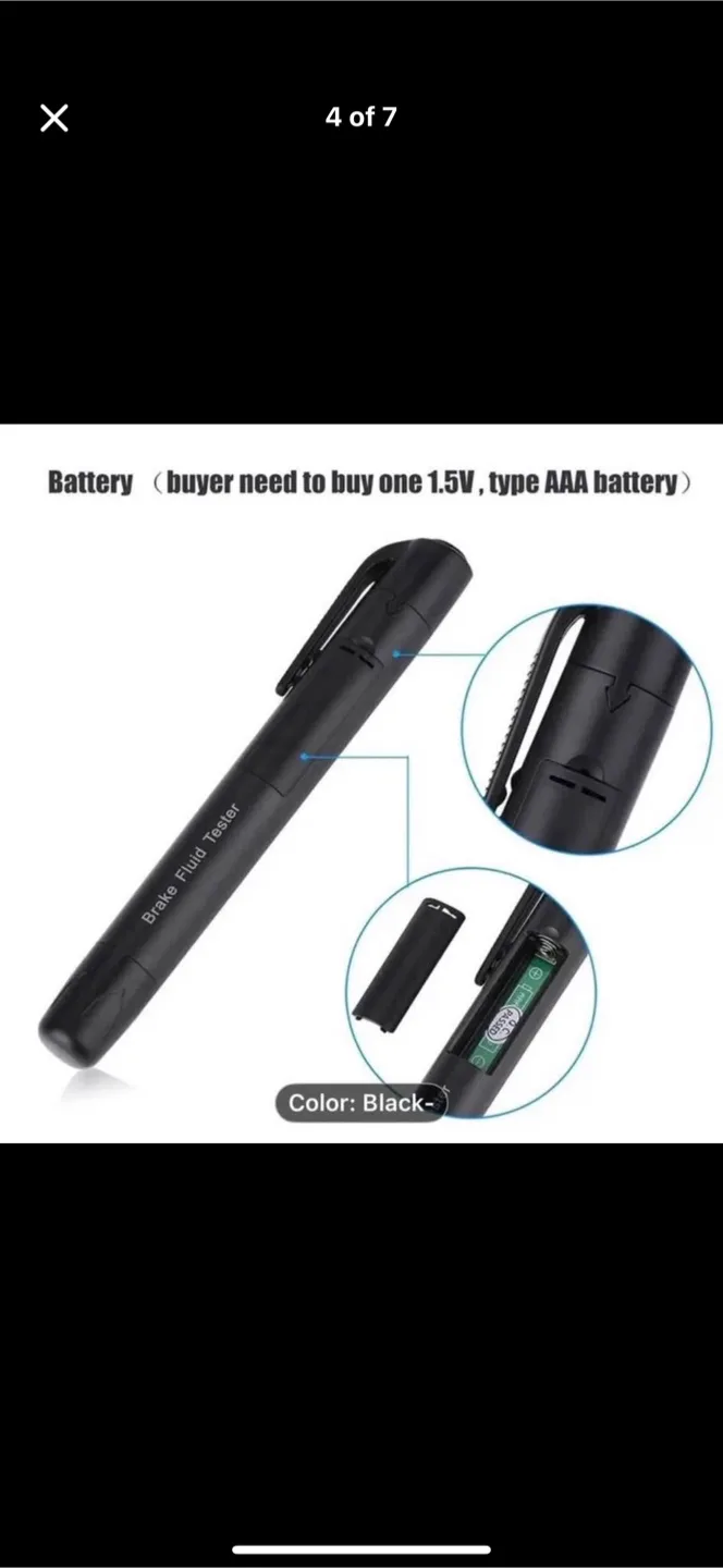 Automotive Brake Fluid Diagnostic Pen image indicator(4)