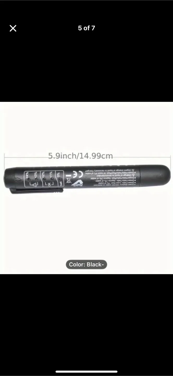 Automotive Brake Fluid Diagnostic Pen image indicator(5)