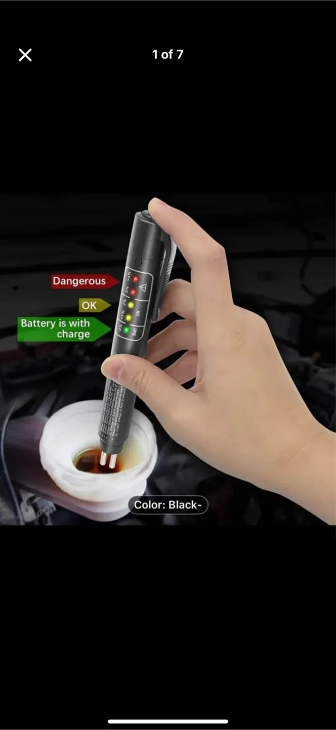 Automotive Brake Fluid Diagnostic Pen image indicator(7)