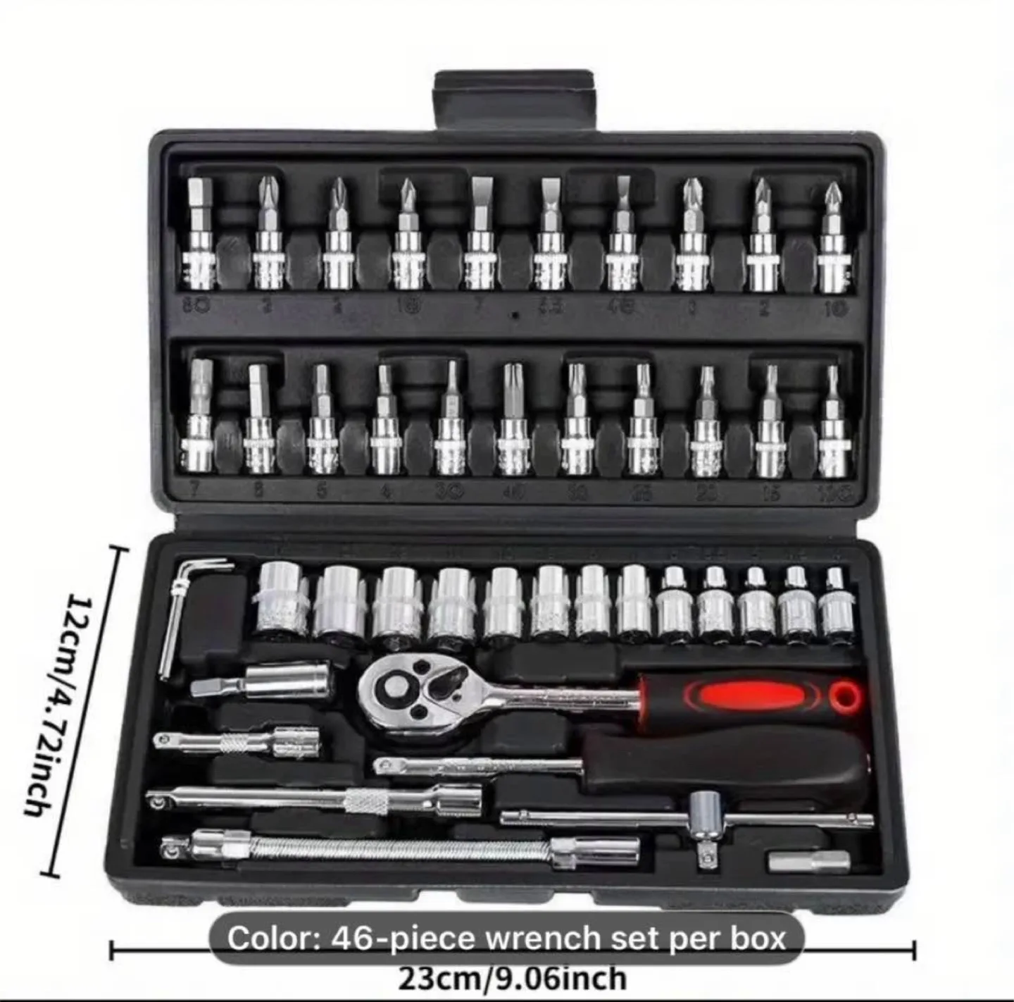 46pcs Car Repair Tools Kit image indicator(3)