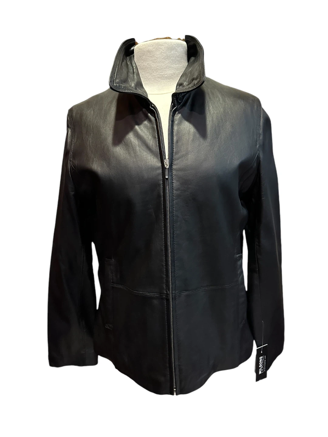 Wilsons Leather Jacket with Removable Fur Collar - photo 2