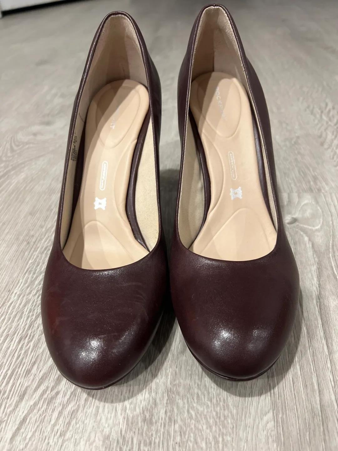 Rockport Women's Brown Leather Heels thumbnail