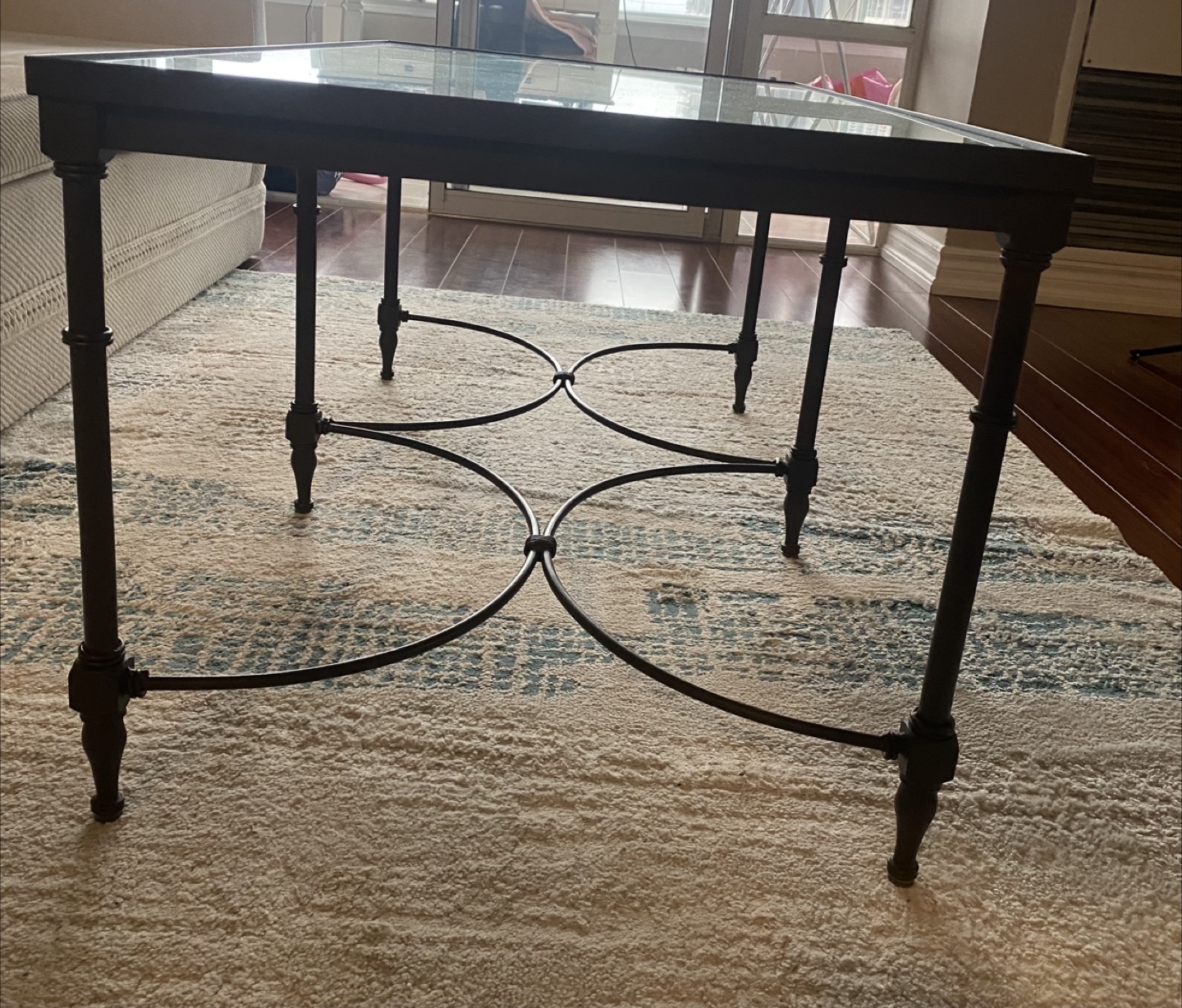 Classic Glass Top Coffee Table - photo 2