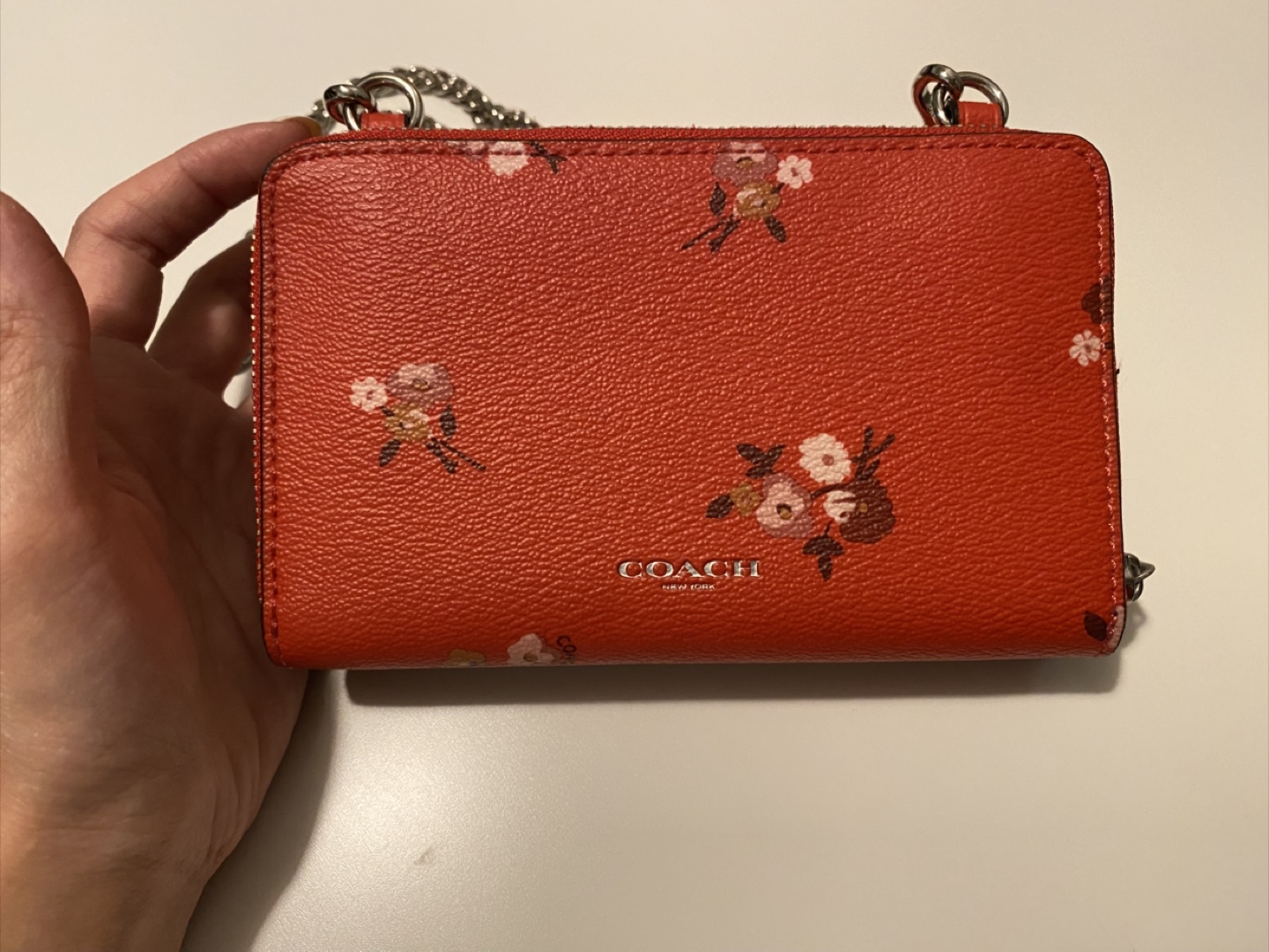Coach Floral Print Crossbody Wallet - photo 2