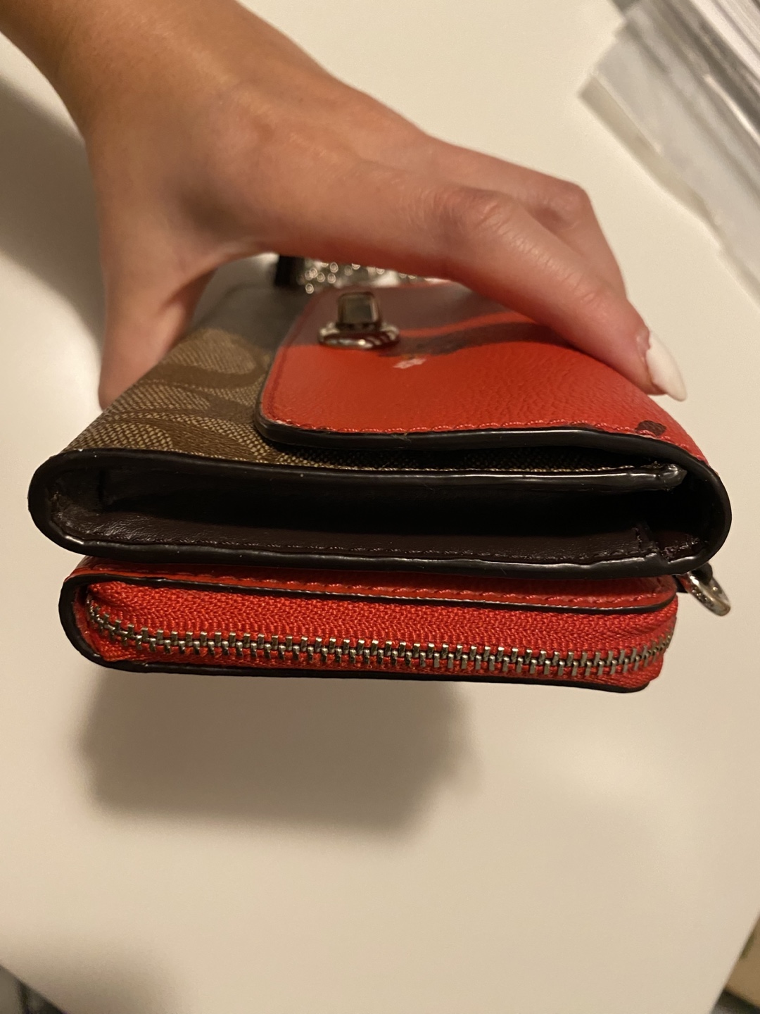 Coach Floral Print Crossbody Wallet - photo 3