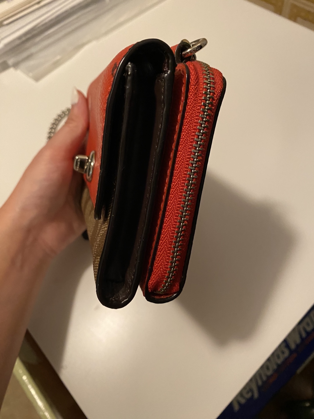 Coach Floral Print Crossbody Wallet - photo 4
