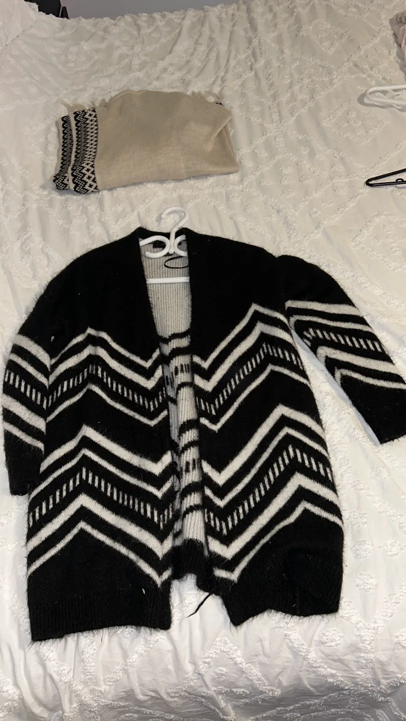 Truly Me Beige Hooded Poncho thumbnail