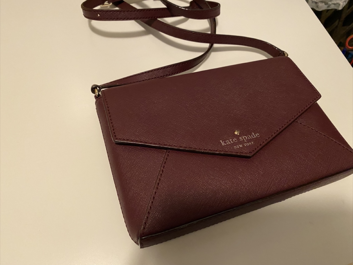 Kate Spade Burgundy Crossbody Bag - photo 4