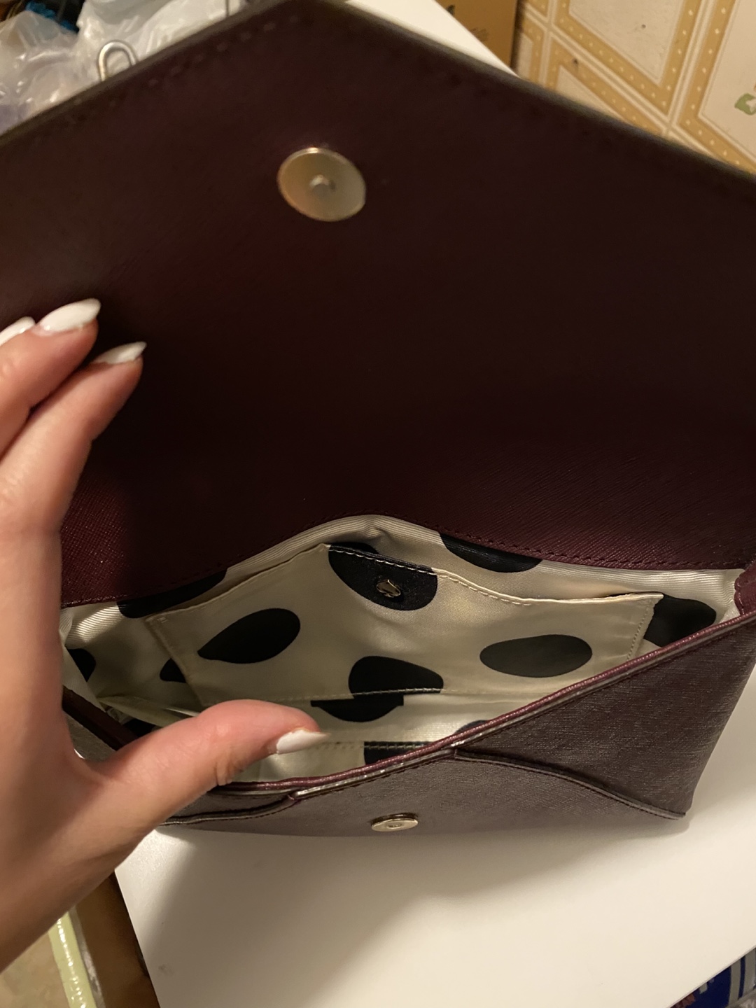 Kate Spade Burgundy Crossbody Bag - photo 2
