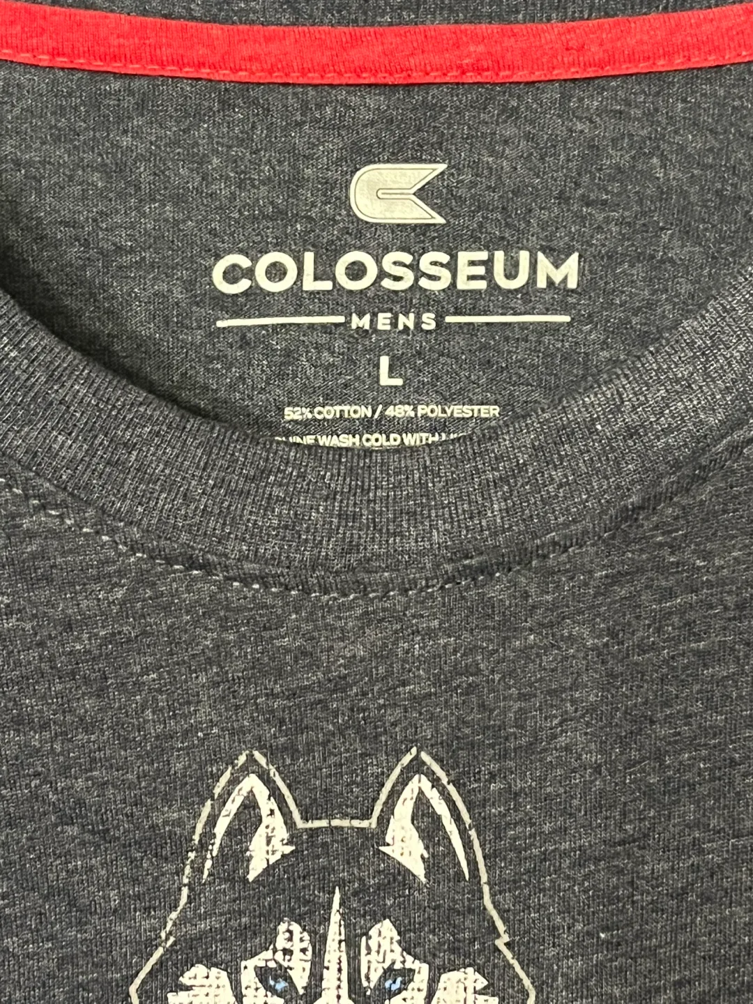 UConn Huskies Long Sleeve Shirt • Men’s Size Large image indicator(4)