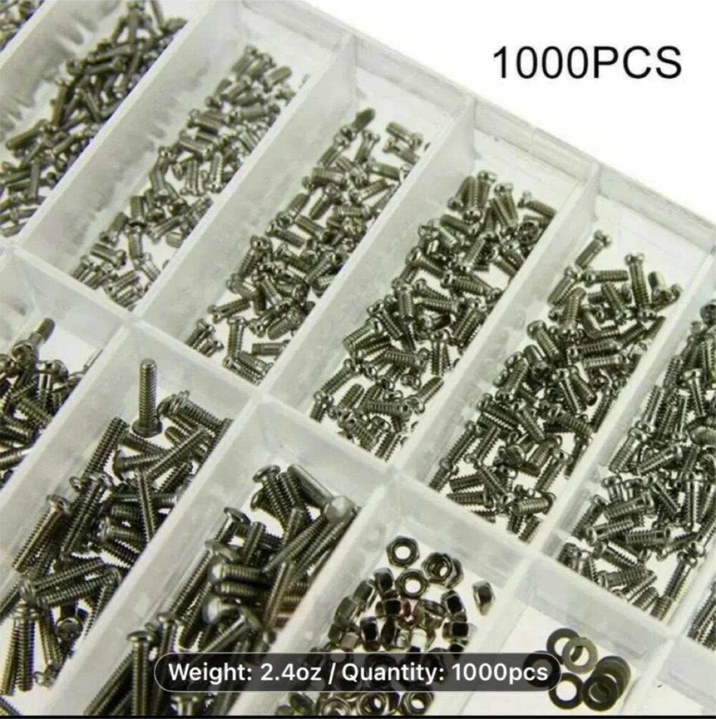 1000pcs Tiny Micro Repair Screw Washer Tiny Tool image indicator(8)