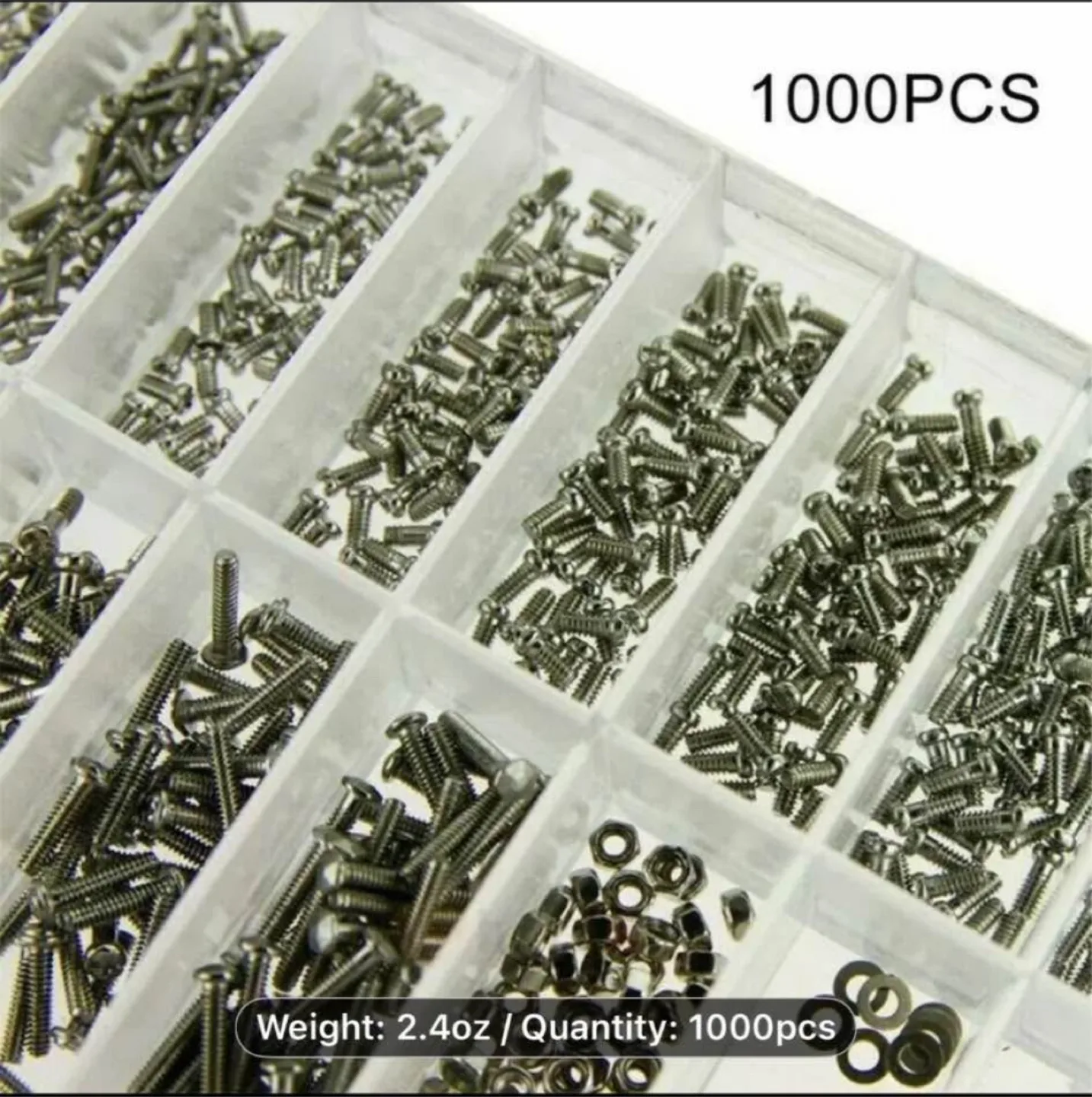 1000pcs Tiny Micro Repair Screw Washer Tiny Tool image indicator(7)