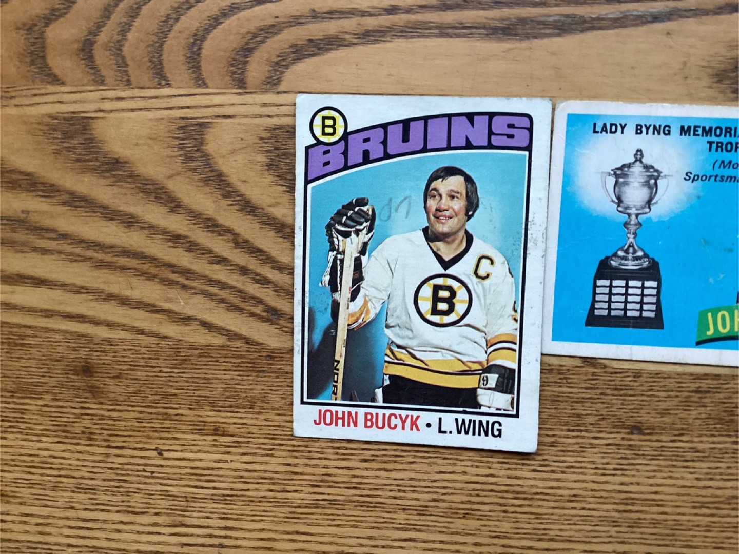 3  O-PEE-CHEE JOHNNY BUCYK Card #’s 95, 249 & 255 ! - photo 2