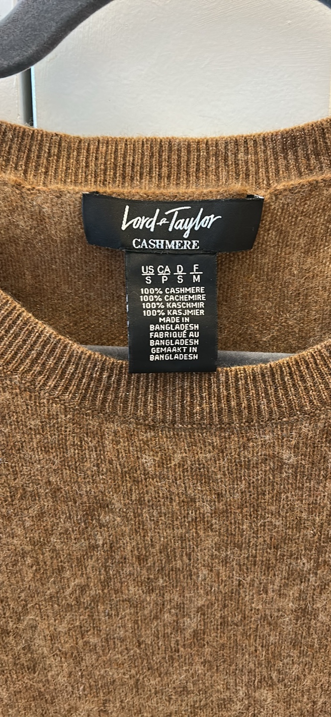 Lord & Taylor Cashmere Sweater - Size S - photo 3