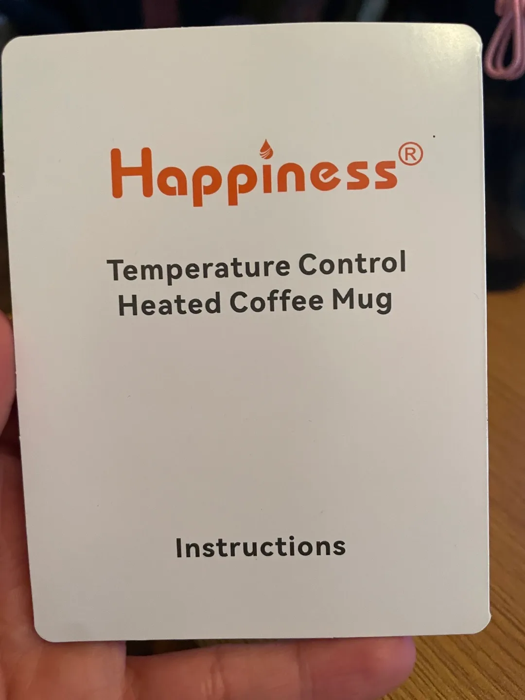Happiness Temperature Control Heated Coffee Mug image indicator(4)