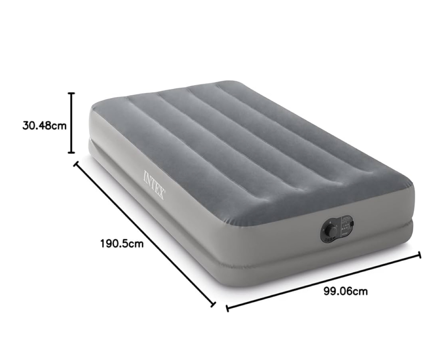 Intex Air Twin Mattress with built in electric pump - photo 2