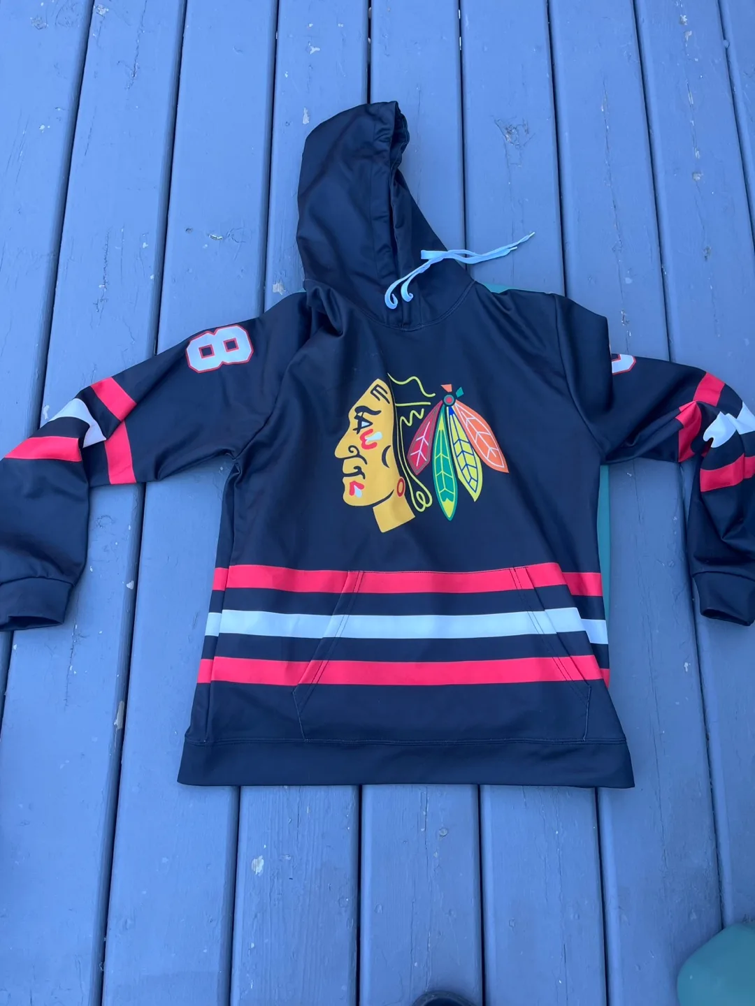 Chicago Blackhawks Kane #88 Hoodie - Size M thumbnail