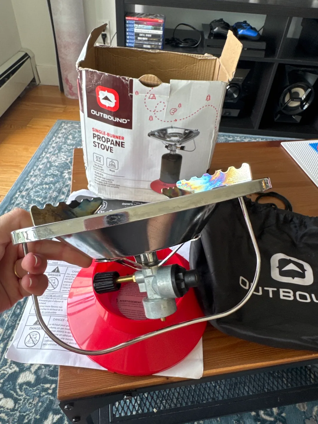 Outbound Single Burner Propane Stove image indicator(2)