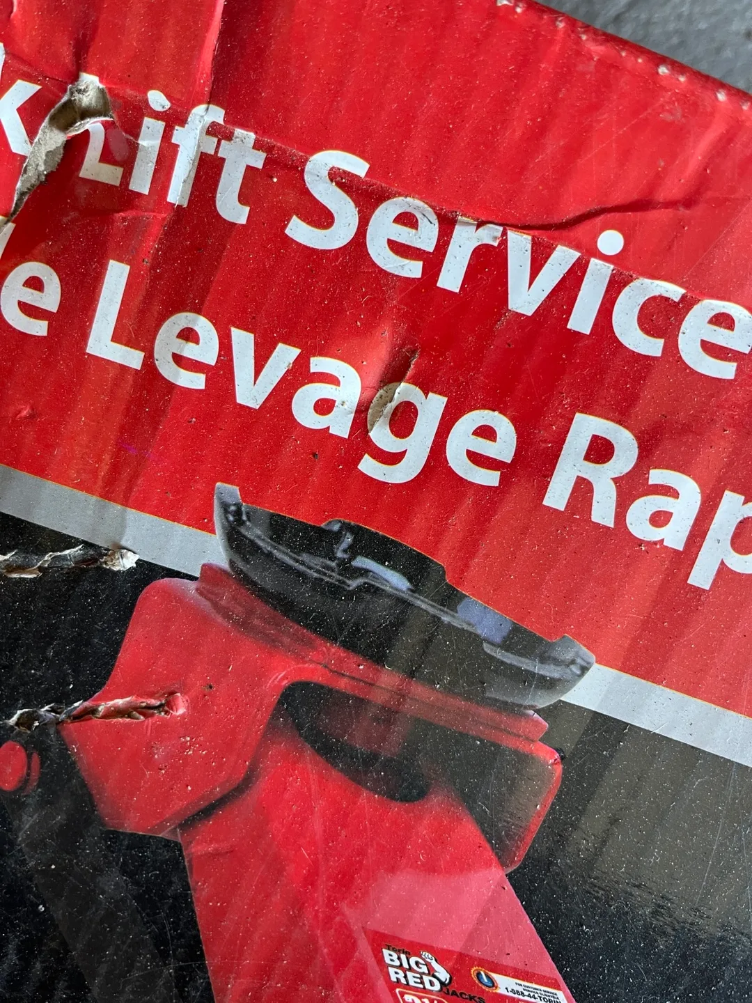 Big Red 3.5 Ton Quick Lift Service Jack image indicator(3)