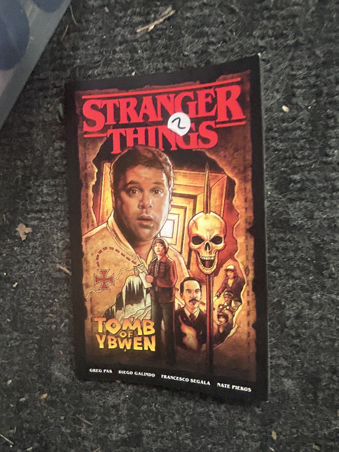 Stranger Things: Tomb of Ybwen Comic Book
